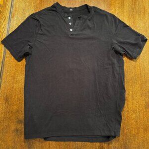 Vuori henley - black